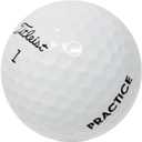 LostGolfBalls - Titleist Tour Practice Golf Balls in Pristine Condition, Like New Quality, No Logos, No Player Markings, Recycled Used Golf Balls, Perfect Condition, Unreal Value, White, 36