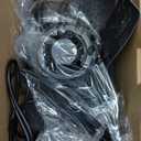 Gooseneck Electric Kettle with 1 Temperature Control for Pour Over Coffee & Tea, Quick Heating, BPA-Free Stainless Steel, Built-in Brew Timer, 1500W/0.9L (Ebony Black)