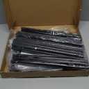 INGIORDAR Shoe Rack 3 Tier Long Storage Organizer Wide Metal Shoe Shelf for Closet Entryway Black