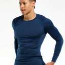 LARGE BLUE COMPRESSED SHIRT