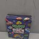 Dan&Darci Kids Rock Painting Kit - Glow in The Dark - Easter Gifts Arts & Crafts for Boys and Girls Ages 6-12 - Craft Activities Kits - Creative Art Toys for 6, 7, 8, 9, 10, 11 & 12 Year Old Kid