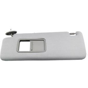 Forwinparts Front Left Driver Side Sun Visor for Toyota 4Runner 2010-2024 74320-35A91-B1 7432035A91B1 with Vanity Light Gray