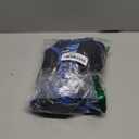 Daci Plus Size One Piece Swimsuit Women Athletic Boyleg Bathing Suit Full Coverage Swimwear (Blue Leaves) Size 22