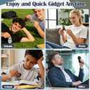 6PCS Fidget Toys Sets Adults & Teen,Metal Fidget Spinner Cool Classroom Desk Toys for Stress & Anxiety Relief,Fidget Blocks Sensory Rings Toy Pack for Autism ADHD Best Gift for Adults&Family