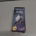 Retractable Car Charger, 4 in 1 Retractable Car Charger 66W with Cord 2.6ft, Retractable Cables and USB Ports Car Adapter Compatible with iPhone15/14 Pro (Dual Lightening)