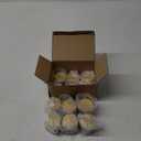 12 Pcs 1 Oz Frosted Cream Jar,Empty Refillable Glass Cosmetic Container Jars Holder With Inner Liner,Wood Grain Lid For Moisturizer,Foundation,Lotion,Ointment-Black