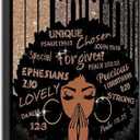 KecKoth God Says I Am Canvas Wall Art 16x24 Inch