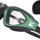 ZIONOR G1 Lite Swim Goggles, Anti-Fog UV Protection, Leakproof Comfortable Fit for Adult Men Women, Includes Swim Cap