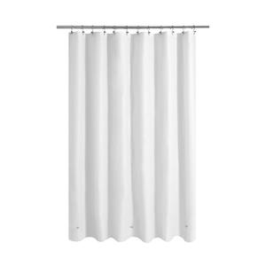 Mrs Awesome Long Shower Curtain Liner with 3 Magnets, 72x78 White PEVA Shower Liner, 78 Length Plastic Shower Curtain for Bathroom, Waterproof, 72 x 78, White