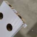 HOMCOM 72" Farmhouse Kitchen Pantry Cabinet, Freestanding Tall Storage Cabinet with 4 Barn Doors, 4 Adjustable Shelves and 8 Door Shelves, Embossed White Wood Grain