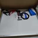 50W Solar Panels Kit 12V Monocrystalline Solar Maintainer 10A Battery Charge Controller with Extension Cable and Clips O-Ring Terminal fit RV Car Rooftop Camp Off Grid Applications