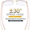 YIMI Progressive Multifocus Spring Hinge Reading Glasses Computer Blue Light Blocking Multifocal Reader Eyewear Women Men