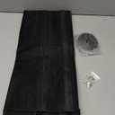 Upgraded Pet Screen Door,Fits Door Opening Size 34''x 83'',Thickened Cat Resistant Mesh Screen Door for Living Room,Kitchen,Bedroom,Cat Proof Screen with Zipper Closure.(U-Type,Black)