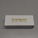 EverSport Swim Goggles Pack of 2 Swimming Goggles Anti Fog for Adult Men Women Youth Kids (Crystal Blue & Black)