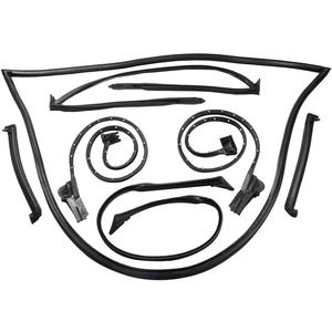 6Pcs Weatherstrips Weather Strip Seal Replacement for Chevy Corvette 1984-1996 9096GGW