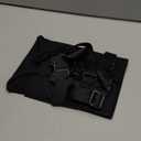 OHCOZZY Dog Tail Protector for Wounds, Adjustable Dog Tail Protector Sleeve for Medium and Large Dogs, Anti Licking(L, Black)