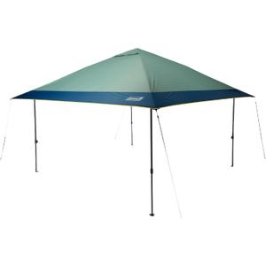 Coleman Oasis Instant Pop-Up Canopy Tent with Side Wall Attachment 10x10ft/13x13ft Portable Shelter with One-Push Setup & Takedown Robust Frame with Wheeled Carry Bag (PFAS-Free, Moss)