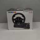 Super Drive GS 550 Steering Wheel With Shifter and Pedals - Black