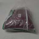 Timeles Velvet Recliner Chair Cover, 100% Waterproof Recliner Covers That Stay in Place with Pocket for Pets & Dogs (Oversized: 30", Burgundy)