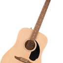 Fender California Debut Redondo Series Acoustic Guitar, Beginner Guitar, Natural