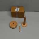 SMIURNS Yarn Holder Stand Spindal Storage for Skeins of Yarn Wool Jeanie Chrochet Dispenser Tool