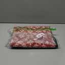 Jinchan Knit Look Christmas Rug 2x3 for Entryway Kitchen Small Red Holiday Rug for Porch Bathroom Classic Snowflake Printed Winter Xmas Decor Washable Doormat for Bedroom Non-Slip Ivory on Red