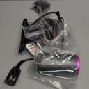 slopehill Professional Ionic Hair Dryer, Powerful 1800W Fast Drying Low Noise Blow Dryer with 2 Concentrator Nozzle 1 Diffuser Attachments for Home Salon Travel (Grey)