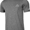 NORTHYARD Men's UPF 50+ Sun Protection Shirt Short Sleeve Swim Rash Guard SPF UV Athletic Workout Running T-Shirt Medium