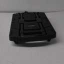 Folding Hand Truck 500lbs, Portable Heavy Duty Dolly Cart, 6 Wheels Collapsible Luggage Cart with 2 Elastic Ropes - Compact Trolley Cart for Easy Moving - Ideal Hand Cart for Travel and More (17, Black)