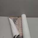 WFBHUA-Vintage Botanical Leaf Wallpaper Mural Dark Plant Leaves Wall Murals Decor for Living Room Bedroom (Not Peel and Stick) (149" x 96", Art Wall-23)