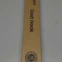 Forbena Natural Wood Coat Rack Wall Mount Set of 4, Wooden Wall Hooks for Bathroom Towels, Vertical Coat Hanger for Kids Room, Boys Girls Bedroom, Office, Entryway Keys Hats and Shoes -16 Hooks