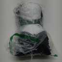 OKBA 10 Pack Sublimation Blank Baseball Cap Adjustable Hat Polyester Mesh Trucker Hats for Men and Women (US, Alpha, One Size, 3X-Large, Standard, Black and White hat *10PCS)