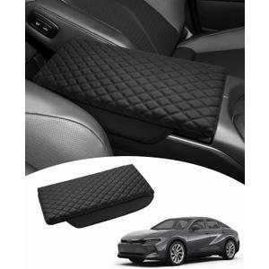 Shademax Toyota Crown Center Console Cover, Armrest Cover Cushion Pad for Toyota Crown Signia 2023 2024 2025 2026 Accessories PU Leather Middle Consle Lid Armrest Seat Box Cover Protector Anti-Scratch