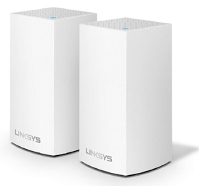 Linksys Velop Intelligent Mesh WiFi System, 2-Pack (AC2600)