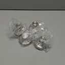 2025 Upgraded Drill-Free Suction Cup Hooks, Stainless Steel Suction Cup Hooks for Shower, Mirror, Wall, Bathroom, Glass, Hanging Towels - 4 Pack, Brushed Silver