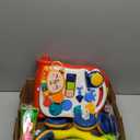 CUTE STONE Sit to Stand Learning Walker, 2 in 1 Baby Walker, Early Educational Child Activity Center, Multifunctional Removable Play Panel, Baby Music Learning Toy Gift for Infant Boys Girls