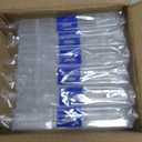 Juvale 12-Pack Mini Tackle Box Organizer - Clear Plastic, 5 x 2.6 x 0.8 In - Customizable Dividers for Screw & Bead Storage - Craft & Earring Storage Containers