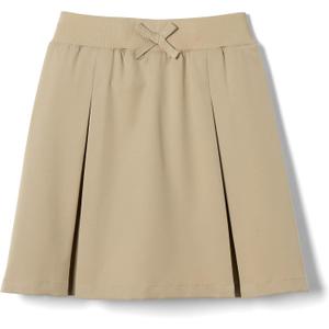 French Toast Girls Pull-on Kick Pleat Scooter School Uniform Skirt (Beige, S)