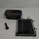 NFESOLAR Pond Filter Fountain, 20W Solar Filter Fountain with120 GPH Submersible Pump, 16.4ft Long Cable, 6.6ft Tubing for Outdoor Koi Pond, Fish Tank and Garden Water Features N3322