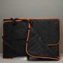 Back Seat Extender for Dogs - Large Space, Waterproof Dog Car Seat Cover for Back Seat with Hard Bottom Holds 420lbs, Upgraded Material Waterproof Pet Car Bed Dog Hammock for Car, SUV,Truck