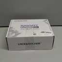 LOCK&SOLVER Keyless Entry Door Lock, Smart Lock for Front Door, Keypad Fingerprint Doorlock, App Remote Control, One-Time Code, Auto Lock, Easy Installation with Video Guide, Rust-Resistant Zinc (Satin Nickel)