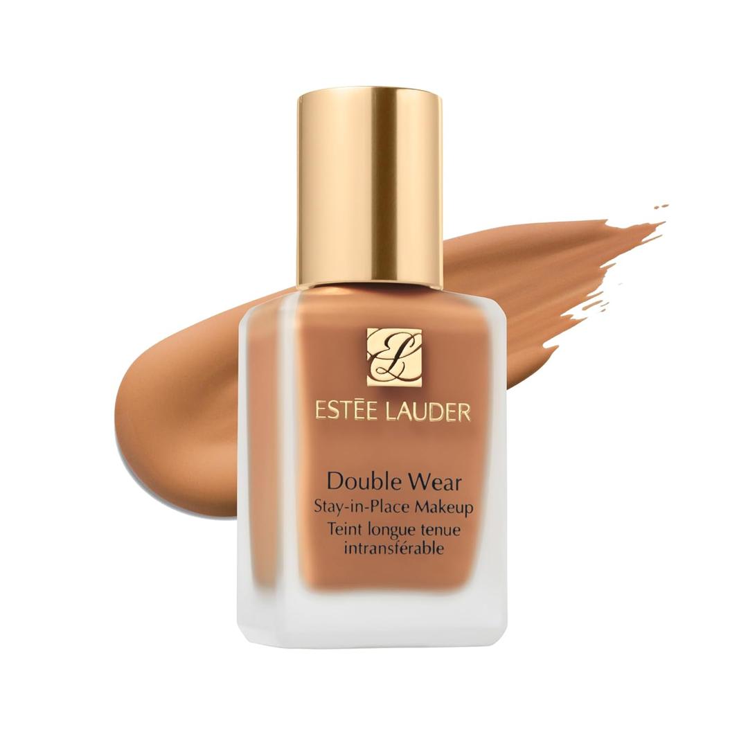 Este Lauder Double Wear Stay-in-Place Foundation Makeup | Long-Wear Matte Foundation, 1 Fl Oz (3C3 Sandbar - Medium with cool rosy-beige undertones)