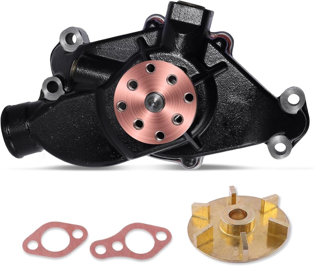 Sea Water Pump (Original Bronze Impeller,C&U Bearing) 8M0113734 3853850 8503991 For 4.3L 5.0L 5.7L Volvo Penta,Mercruiser,OMC,Stern Drive,Chrysler,Indmar-Inboard GM 350 305 V6 V8