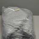 FJZFING Grey Round Rug Ultra-Soft Plush Modern 6x6 Circle Area Rug for Kid's Bedroom, Fluffy Shag Circular Rug for Nursery Room, Non-Slip Home Decor Cute Grey Carpet for Teen's Room