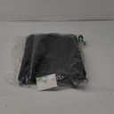 Messenger Bag for Men & Women - Vegan Leather Square Laptop Bag (Fits 16-Inch) - Crossbody/Shoulder Bag with Strap