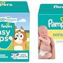 Pampers Easy Ups Boys (6T-7T), 70 Count + Pampers Baby Wipes, 336 Wipes Total (4 Flip-Top Packs)