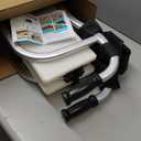 Walkers for Seniors, Folding Standard Walker with Seat, Lightweight Aluminum Mobility Rolling Walker for Seniors and Adults, Compact Travel Walker Height Adjustable, Supports 350 lbsOnly 8LBS (Silver)