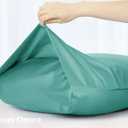 Sunflower Body Pillowcase 100% Cotton Long Pillow Cover/Case Envelope Closure 1 Pack, 2054 inches Lagoon, Soft and Breathable