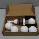 Baseball Training Popper, Baseball Practice Equipment, Hitting Tee for Perfect Swings, Batting Machine for Practicing Hitting Without a Pitcher(Not for Real Baseballs 5 Plastic Balls Included)