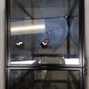 Small Glass Cards Box with Slot and Lock for Wedding Reception - Card Box for Wedding Party, Home Geometric Decorative, Birthdays Party Card Holder (9.84"L x 5.71"W x 7.87"H, Black)